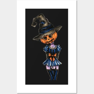 Pumpkin doll Posters and Art